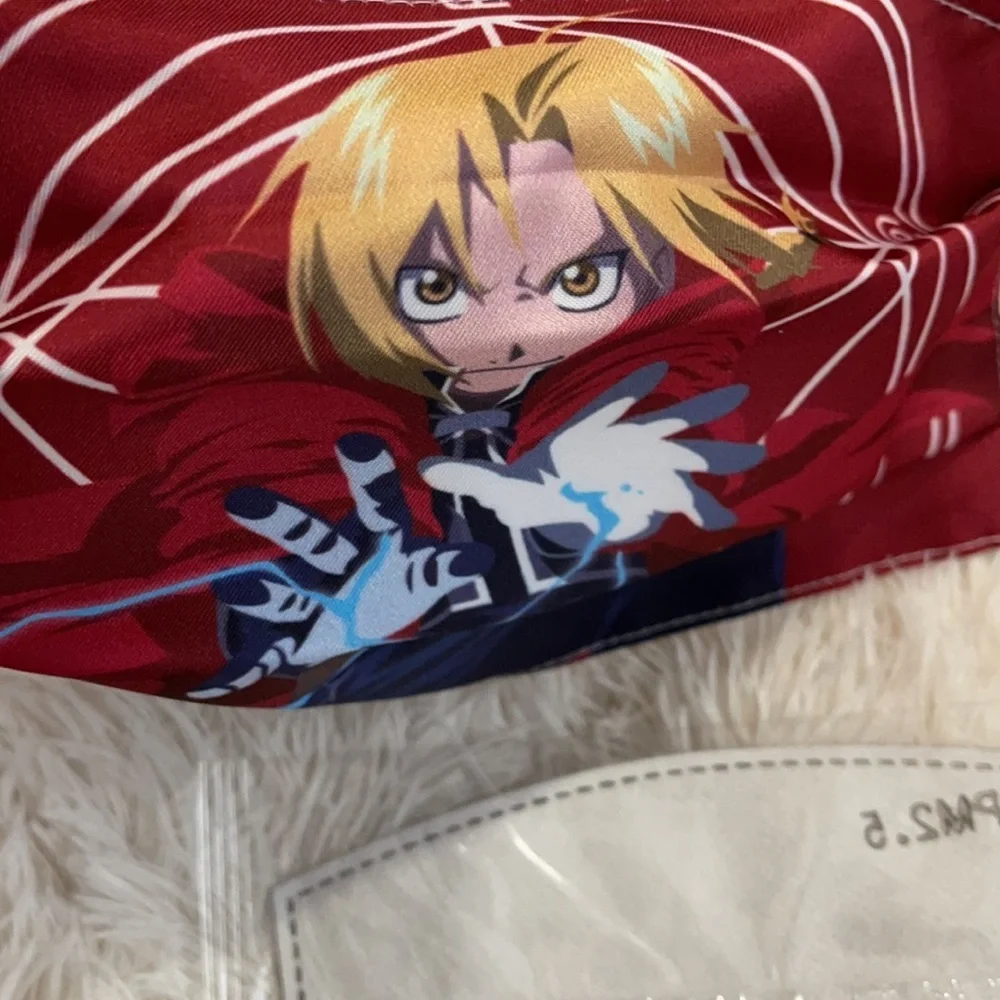 6/$20 New Anime Full Metal Alchemist face mask